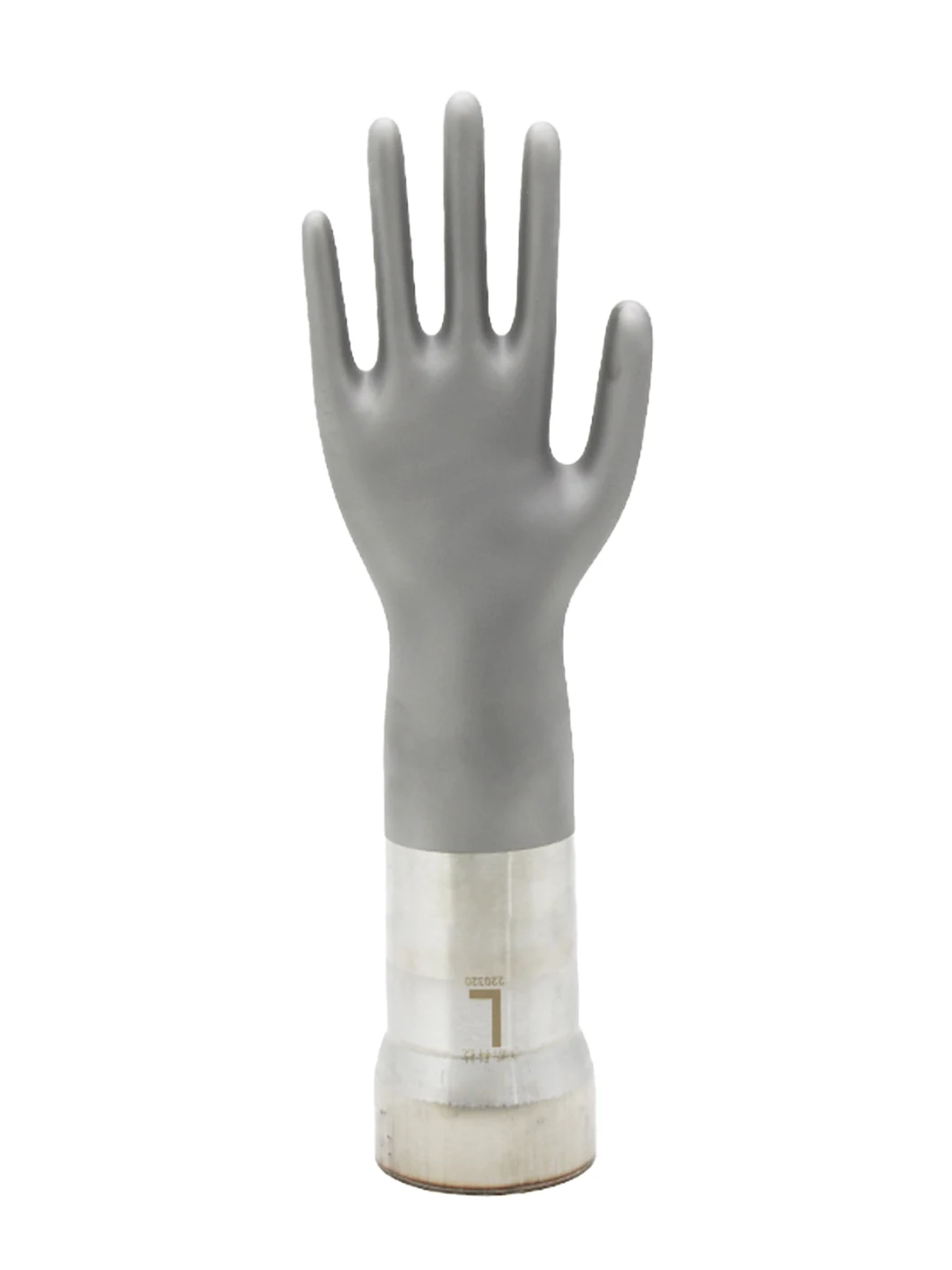 International Level Metal Material PVC L Size Glove Gloved Mould Stainless Steel Hand Mould